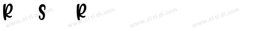RedSky Regular字体转换